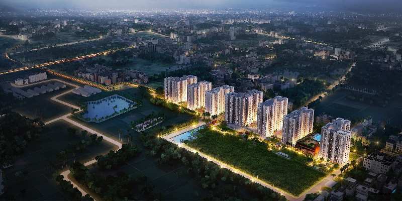2 BHK Flats & Apartments for Sale in Joka, Kolkata (823 Sq.ft.)