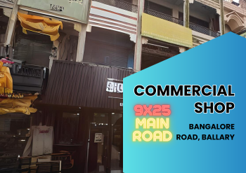 230 Sq.ft. Commercial Shops for Sale in Bangalore Road, Bellary
