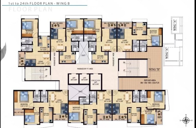 1 BHK Flats & Apartments for Sale in Dombivli West, Thane (431 Sq.ft.)