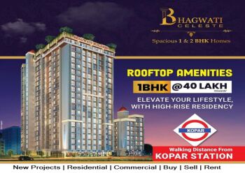1 BHK Flats & Apartments for Sale in Thane (357 Sq.ft.)