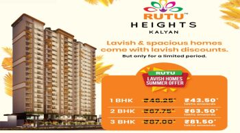 1 BHK Flats & Apartments for Sale in Khadakpada, Thane (512 Sq.ft.)