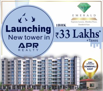 1 BHK Flats & Apartments for Sale in Sonar Pada, Thane (410 Sq.ft.)