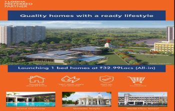 1 BHK Flats & Apartments for Sale in Navi Mumbai (322 Sq.ft.)