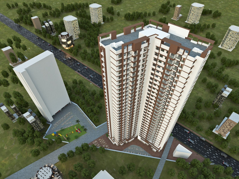 1 BHK Flats & Apartments for Sale in Thane (590 Sq.ft.)