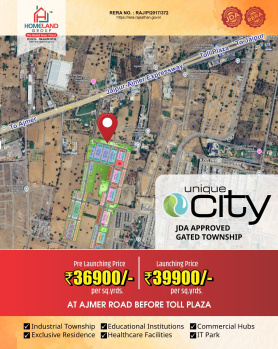 Residential Plot for Sale in Ajmer Road Ajmer Road, Jaipur (292 Sq. Yards)