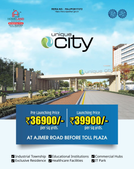 Residential Plot for Sale in Ajmer Road Ajmer Road, Jaipur (216 Sq. Yards)