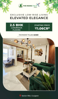 Flats & Apartments for Sale in Sector 95A, Gurgaon (1340 Sq.ft.)