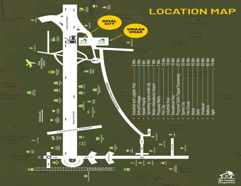 Residential Plot for Sale in Tappal, Aligarh