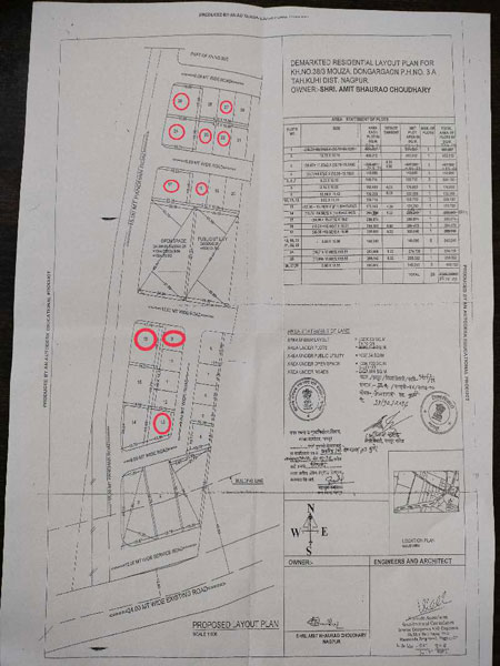 1000 Sq.ft. Residential Plot For Sale In Dongargaon, Nagpur
