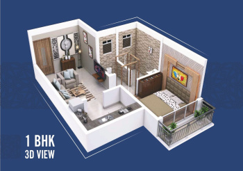1 BHK Flats & Apartments for Sale in Khopoli, Mumbai (575 Sq.ft.)