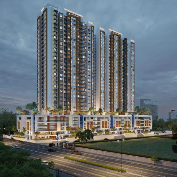3 BHK Flats & Apartments for Sale in Dombivli East, Thane (917 Sq.ft.)