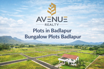 RESIDENTIAL BUNGLOW PLOTS FOR SALE IN BADLAPUR WEST