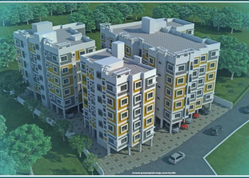 Flats & Apartments for Sale in Hatiara, Kolkata (933 Sq.ft.)