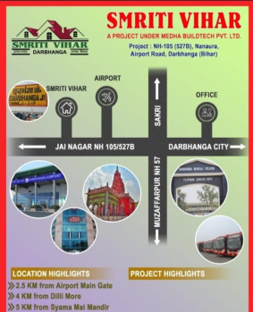 2700 Sq.ft. Residential Plot for Sale in Delhi More, Darbhanga