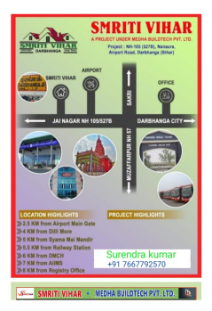 2700 Sq.ft. Residential Plot for Sale in Delhi More, Darbhanga