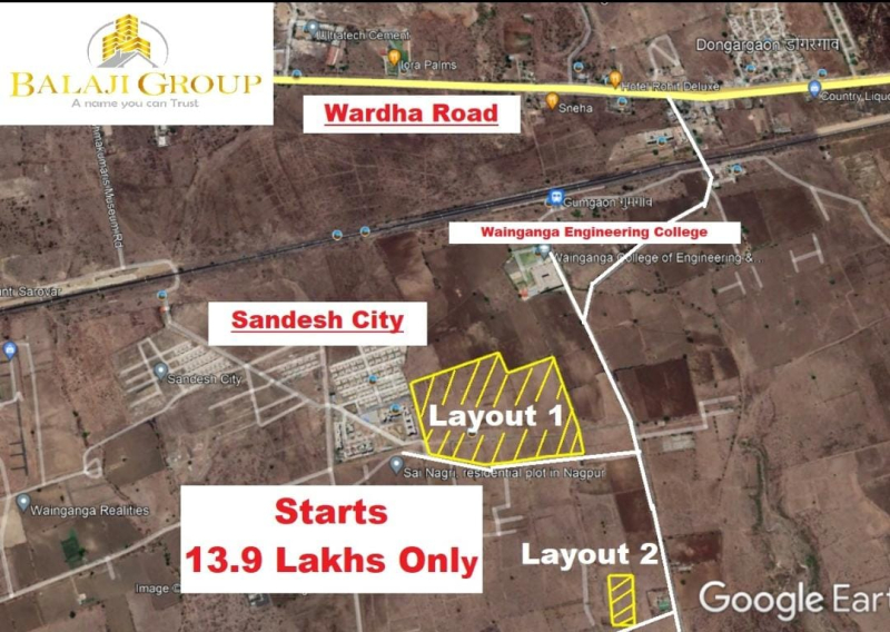 1200 Sq.ft. Residential Plot For Sale In Jamtha, Nagpur