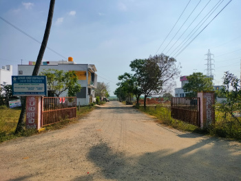 1200 sqft residential land for sale behind alwin internation school padapai