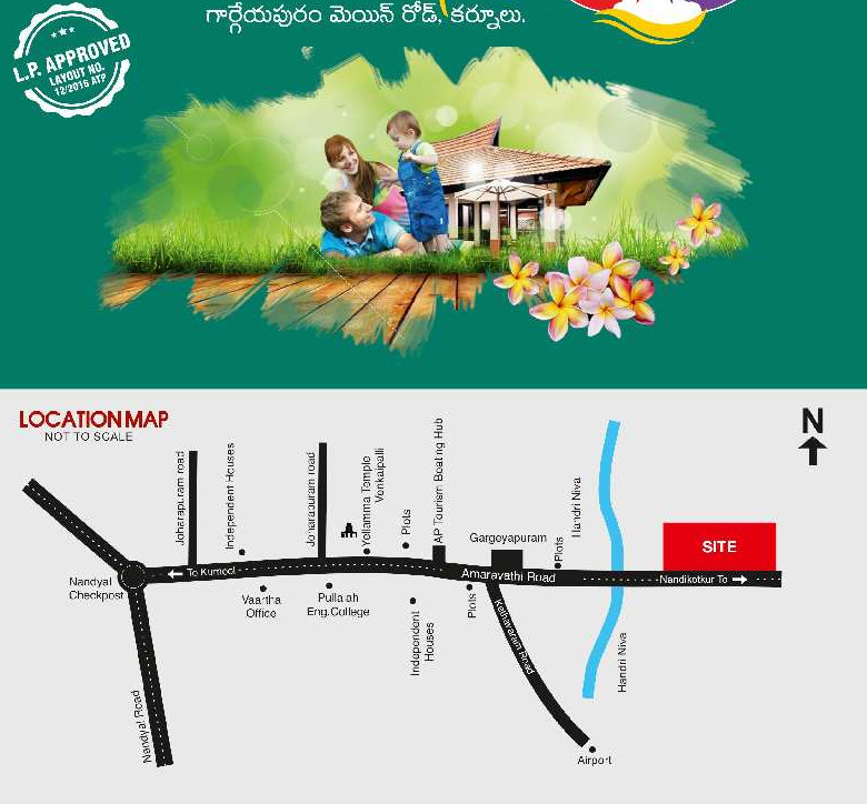 6.7 Cent Commercial Lands /Inst. Land for Sale in Gargeyapuram, Kurnool