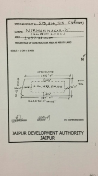 Commercial Lands /Inst. Land for Sale in Nirman Nagar, Jaipur (1297 Sq. Yards)