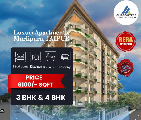 LUXURY APARTMENT FOR SALE @MURLIPURA JAIPUR