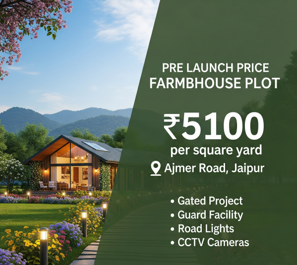 Residential Plot For Sale In Bichoon, Jaipur (1000 Sq. Yards)