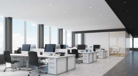 Modern Corporate office space available for rent in Sanjay Place, Agra
