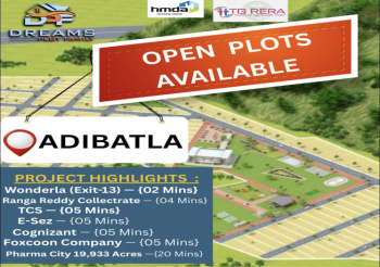 Residential Plot for Sale in Adibatla, Hyderabad (150 Sq. Yards)