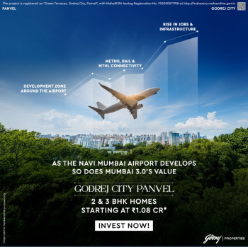 2 BHK Flats & Apartments for Sale in Panvel, Raigad (1000 Sq.ft.)