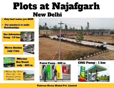 Residential Plots Available for Sale In najafgarh,New Delhi