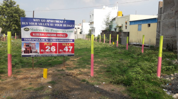 732 Sq.ft. Residential Plot for Sale in Thandalam, Chennai