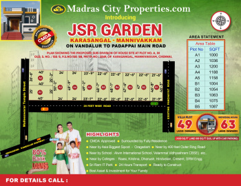 Property for sale in Manivakkam, Chennai