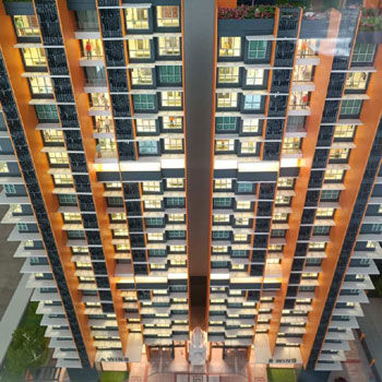 Luxury 3 BHK Available for Sale with Jain Mandir In Building Premises in Goregaon West