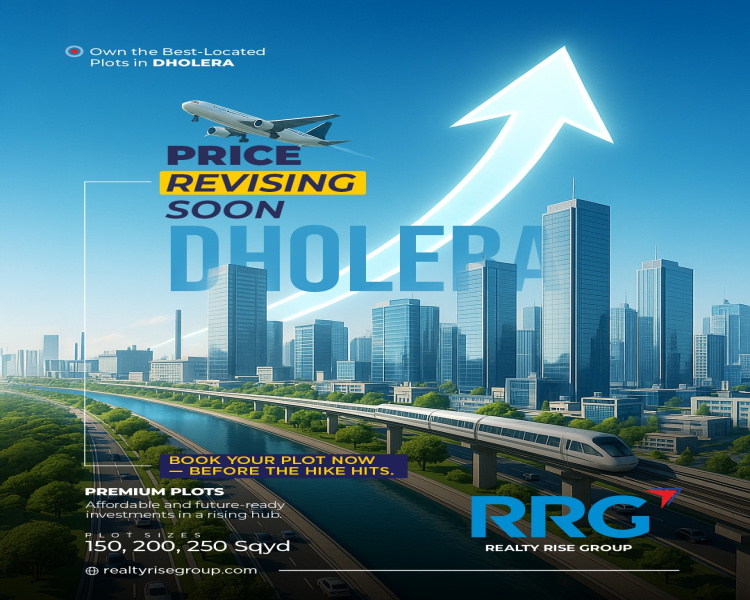 Industrial Land / Plot For Sale In Dholera, Ahmedabad (7250 Sq. Yards)