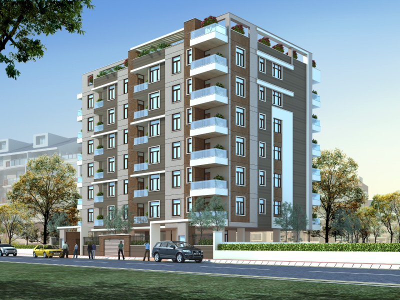 4 BHK Flats & Apartments for Sale in Jagdamba Nagar, Jaipur (1775 Sq.ft.)