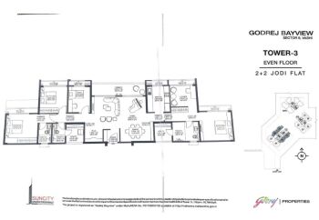 3 BHK Flats & Apartments for Sale in Sector 9, Navi Mumbai