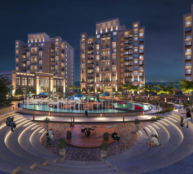 2 BHK Flats & Apartments for Sale in Sector 36, Navi Mumbai (1100 Sq.ft.)