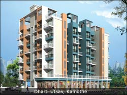 1 BHK Flats & Apartments for Sale in Kamothe, Navi Mumbai (390 Sq.ft.)