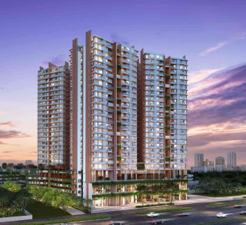 2bhk spacious flat for sale in g+13 tower near mansarovar railway station