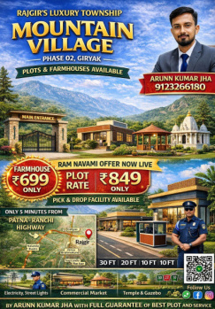 A beautiful farmhouse land by realex servicon pvt ltd Arunn Kumar Jha