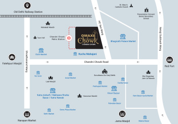298 Sq.ft. Commercial Shops for Sale in Chandni Chowk, Delhi