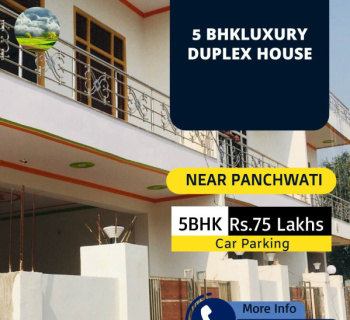 Varanasi ramnagar panchwati near Lanka maidan k pass 5 BHK ka ready to move duplax