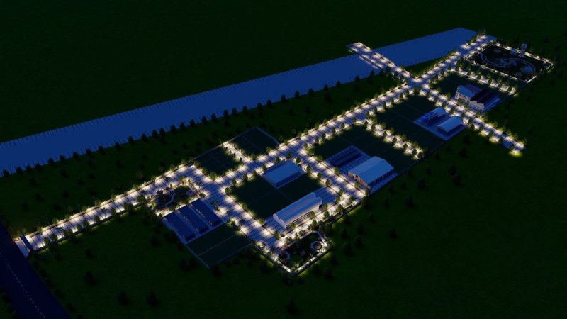 Industrial property factory warehouse use ke liye
