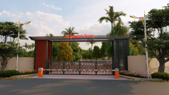 Residential plot with gated township