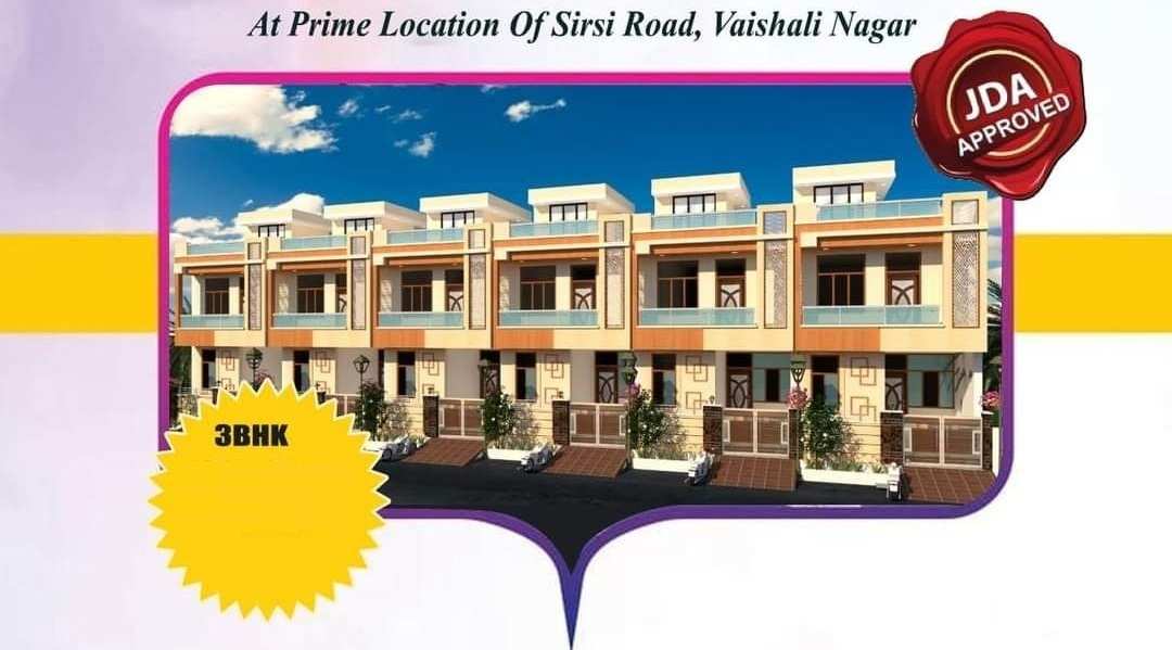 3 BHK Builder Floor for Sale in Vaishali Nagar, Jaipur (1800 Sq.ft.)