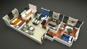 3 BHK Flats & Apartments for Sale in Vaishali Nagar, Jaipur (1550 Sq.ft.)