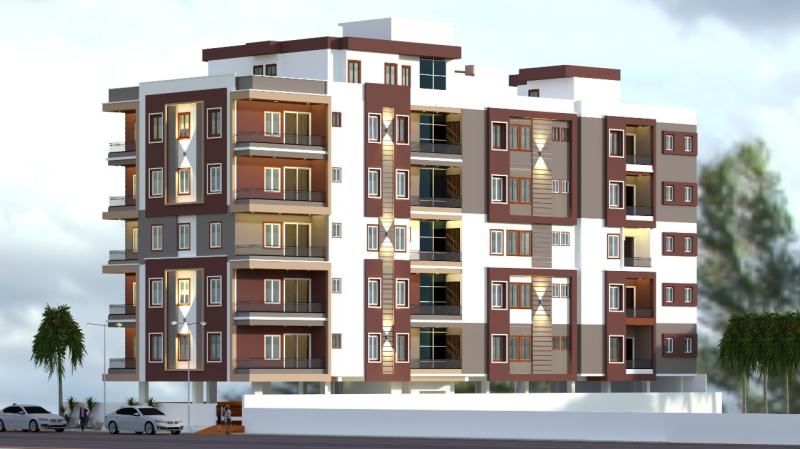 3 BHK Flats & Apartments for Sale in Sirsi Road, Jaipur (1200 Sq.ft.)
