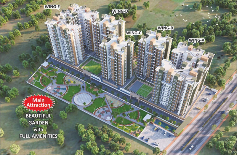2 BHK Flats & Apartments For Sale In Pipla, Nagpur (985 Sq.ft.)