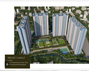 3 BHK Flats & Apartments for Sale in Magarpatta, Pune (1250 Sq.ft.)