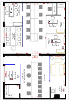 Office Space for Rent in Wagle Estate, Thane (1600 Sq.ft.)