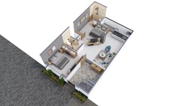 2 BHK Individual Houses for Sale in Sarigam, Valsad (660 Sq.ft.)
